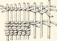 An illustration from How to make Indian and other baskets (1903)