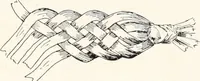 An illustration from How to make Indian and other baskets (1903)