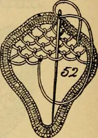 An illustration from How to make lace. (1899)