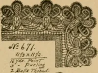 An illustration from How to make lace. (1899)