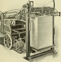 An illustration from How to make money in the printing business. A book for master printers who realize that there is a practical side to the art, and who desire to know the surest methods of making profits (1900)