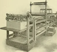 An illustration from How to make money in the printing business. A book for master printers who realize that there is a practical side to the art, and who desire to know the surest methods of making profits (1900)