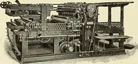 An illustration from How to make money in the printing business. A book for master printers who realize that there is a practical side to the art, and who desire to know the surest methods of making profits (1900)