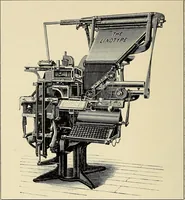 An illustration from How to make money in the printing business. A book for master printers who realize that there is a practical side to the art, and who desire to know the surest methods of making profits (1900)