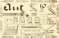 An illustration from How to make show cards; a practical treatise for the use of retail merchants and their clerks (1916)