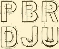 An illustration from How to make show cards; a practical treatise for the use of retail merchants and their clerks (1916)
