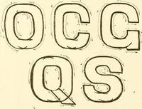 An illustration from How to make show cards; a practical treatise for the use of retail merchants and their clerks (1916)
