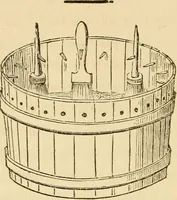 An illustration from How to paint : a complete compendium of the art. Designed for the use of the tradesman, mechanic, merchant, and farmer, and to guide the professional painter ... / by F. B. Gardner ... (1880)
