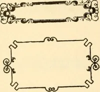 An illustration from How to paint flowers, scrolls and fancy borders for up-to-date show cards, posters, display signs and decorating (1915)