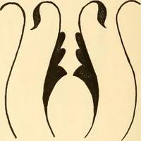An illustration from How to paint flowers, scrolls and fancy borders for up-to-date show cards, posters, display signs and decorating (1915)
