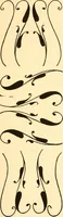 An illustration from How to paint flowers, scrolls and fancy borders for up-to-date show cards, posters, display signs and decorating (1915)