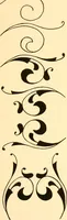 An illustration from How to paint flowers, scrolls and fancy borders for up-to-date show cards, posters, display signs and decorating (1915)
