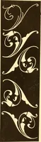An illustration from How to paint flowers, scrolls and fancy borders for up-to-date show cards, posters, display signs and decorating (1915)