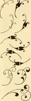 An illustration from How to paint flowers, scrolls and fancy borders for up-to-date show cards, posters, display signs and decorating (1915)