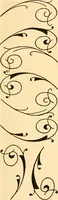 An illustration from How to paint flowers, scrolls and fancy borders for up-to-date show cards, posters, display signs and decorating (1915)