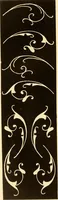 An illustration from How to paint flowers, scrolls and fancy borders for up-to-date show cards, posters, display signs and decorating (1915)