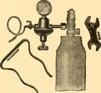 An illustration from How to paint flowers, scrolls and fancy borders for up-to-date show cards, posters, display signs and decorating (1915)