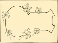 An illustration from How to paint flowers, scrolls and fancy borders for up-to-date show cards, posters, display signs and decorating (1915)