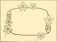 An illustration from How to paint flowers, scrolls and fancy borders for up-to-date show cards, posters, display signs and decorating (1915)
