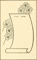 An illustration from How to paint flowers, scrolls and fancy borders for up-to-date show cards, posters, display signs and decorating (1915)