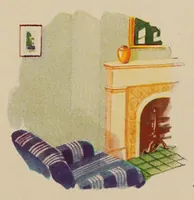 An illustration from How to paint : how to Jap-a-lac, how to varnish, how to have colorful furniture, walls, color schemes : valuable facts on all painting (1930)
