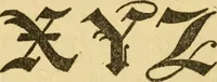 An illustration from How to paint signs and sho' cards (1920)