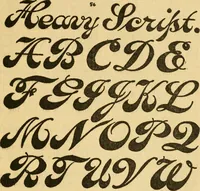 An illustration from How to paint signs and sho' cards (1920)