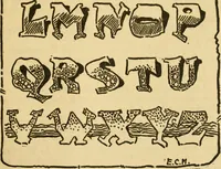 An illustration from How to paint signs and sho' cards (1920)