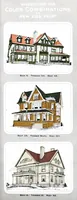 Picture 3 of 6 from How to paint your home : things to think of by the one who pays the bill : containing plates showing desirable color combinations. (1900), leaf 7