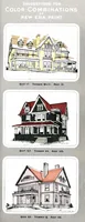 An illustration from How to paint your home : things to think of by the one who pays the bill : containing plates showing desirable color combinations. (1900)