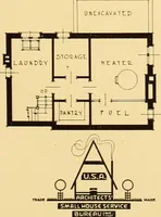 Picture 26 of 188 from How to plan, finance and build your home [by] the Architects’ small house service bureau. (1922), leaf 26