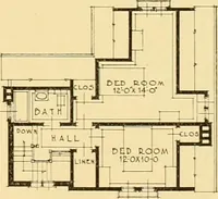 Picture 28 of 188 from How to plan, finance and build your home [by] the Architects’ small house service bureau. (1922), leaf 26