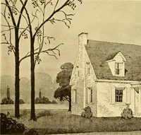 An illustration from How to plan, finance and build your home [by] the Architects’ small house service bureau. (1922)