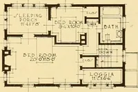 Picture 72 of 188 from How to plan, finance and build your home [by] the Architects’ small house service bureau. (1922), leaf 50