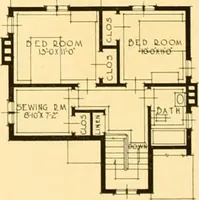Picture 109 of 188 from How to plan, finance and build your home [by] the Architects’ small house service bureau. (1922), leaf 67