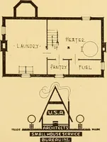 Picture 116 of 188 from How to plan, finance and build your home [by] the Architects’ small house service bureau. (1922), leaf 70