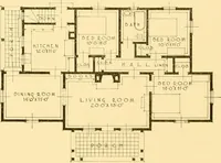Picture 119 of 188 from How to plan, finance and build your home [by] the Architects’ small house service bureau. (1922), leaf 71