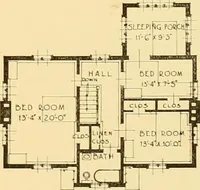 Picture 128 of 188 from How to plan, finance and build your home [by] the Architects’ small house service bureau. (1922), leaf 74