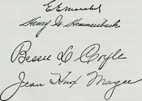 An illustration from How to read character in handwriting : a guide for the beginner and student of graphology (1910)