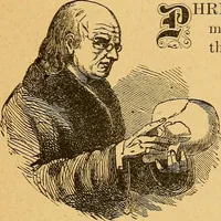 An illustration from How to read character : a new illustrated hand-book of phrenology and physiognomy, for students and examiners : with a descriptive chart (1890)
