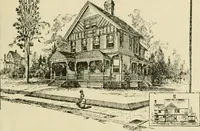 An illustration from How to select a plan and how to build a house by R.W. Shoppell. (1887)