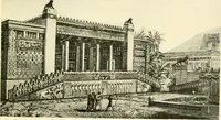 Picture 19 of 252 from How to study architecture; by Charles H. Caffin ... an attempt to trace the evolution of architecture as the product and expression of successive phases of civilisation (1917), leaf 108
