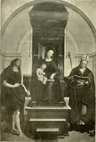 An illustration from How to study pictures by means of a series of comparisons of paintings and painters from Cimabue to Monet, with historical and biographical summaries and appreciations of the painters' motives and methods (1905)