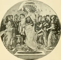 An illustration from How to study pictures by means of a series of comparisons of paintings and painters from Cimabue to Monet, with historical and biographical summaries and appreciations of the painters' motives and methods (1905)