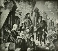 An illustration from How to study pictures : by means of a series of comparisons of paintings and painters from Cimabue to Monet, with historical and biographical summaries and appreciations of the painters' motives and methods (1910)