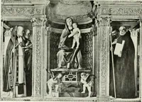 An illustration from How to study pictures : by means of a series of comparisons of paintings and painters from Cimabue to Monet, with historical and biographical summaries and appreciations of the painters' motives and methods (1910)