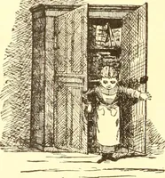 An illustration from How to teach kitchen garden; or, Object lessons in household work, including songs, plays, exercises, and games illustrating household occupations (1901)