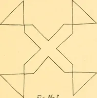 An illustration from How to teach paper-folding and cutting: a practical manual-training aid (1892)