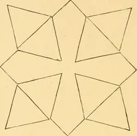 An illustration from How to teach paper-folding and cutting: a practical manual-training aid (1892)