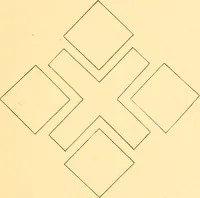 An illustration from How to teach paper-folding and cutting: a practical manual-training aid (1892)